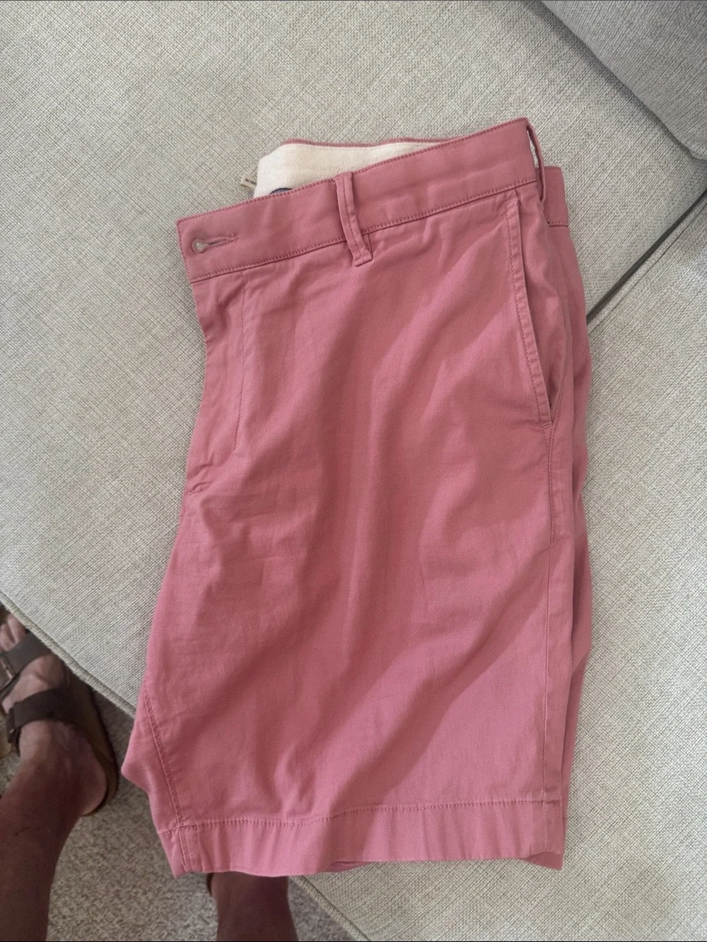 Faherty Men’s Flat Front Shorts - Dusty Rose